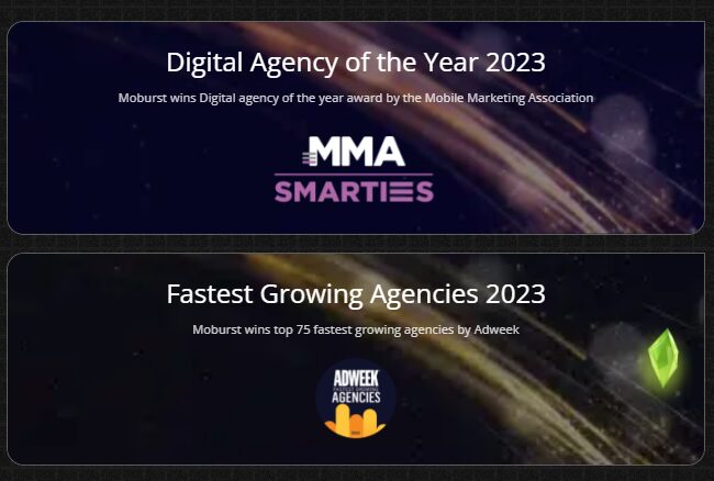 Moburst awards 