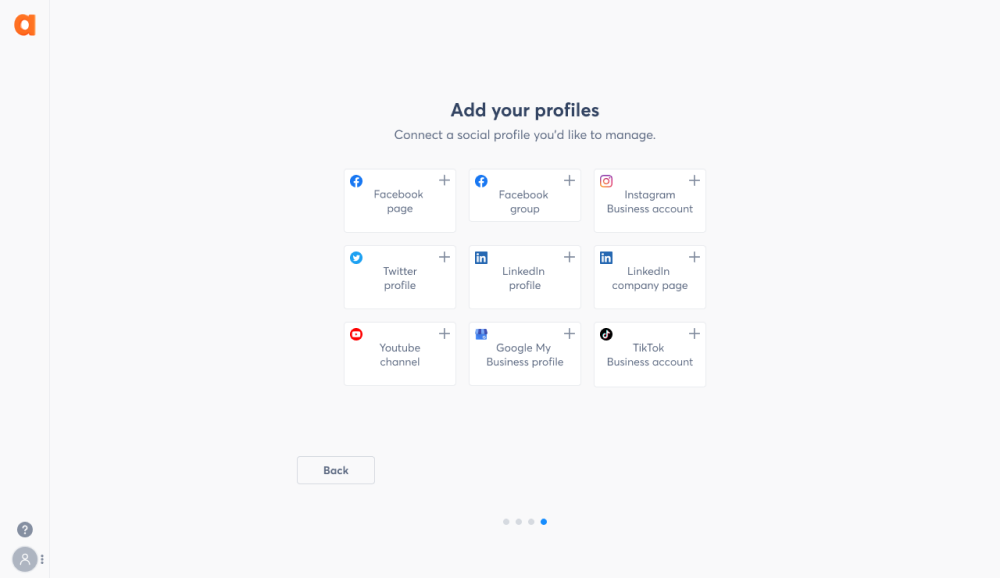 social profile Agorapulse