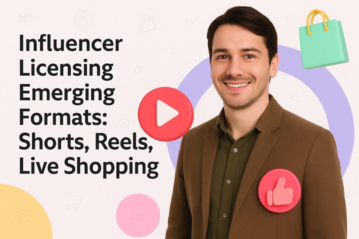 Licensing Emerging Formats: Shorts, Reels, Live Shopping